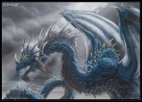 Stormlight  Media: Photoshop. Print: available through my  Redbubble  and  Zazzle  accounts.  This almost drove me nuts since it took about 25-30 hours. : blue, dragon, detailed, stormlight, ancient, scales, digital, painting, spines, winged, storm, light, membrane, fin