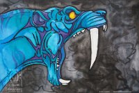 Smilodon 2  And in blue/purple too :)